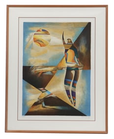 Neal Doty (1941-2016) American, Serigraph