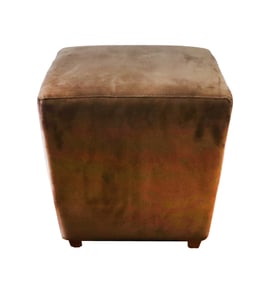 Modern Brown Ottoman