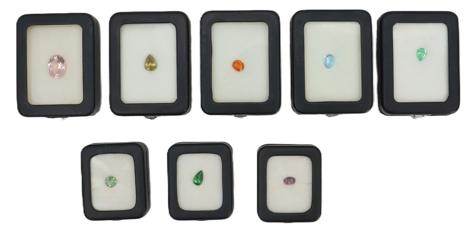 (8) Individual Stones in Matching Boxes (1 of 18)
