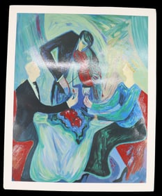 Barbara A. Wood (20th/21st Century) American, Seriolithograph