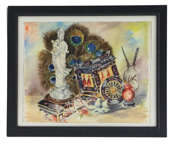 Ann Scott Kelly (20th/21st Century) Scottish/American, Watercolor