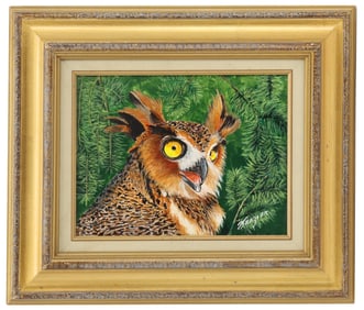 Signed Frazier (20th Century) American, Oil on Canvas