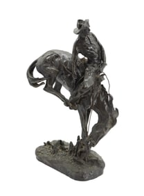 After Frederic Remington (1861-1909) American, Bronze Statue