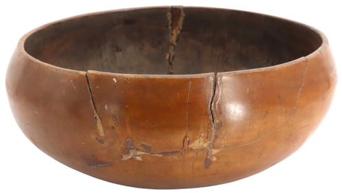 Large Old Hawaiian Wood Bowl
