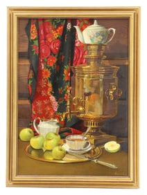 Signed Voronovich (20th Century) Russian, Oil on Canvas