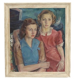 George Morton Prout (1913-2016) American, Oil on Canvas