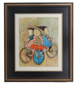 Graciela Rodo Boulanger (Born 1935) Bolivia, Lithograph