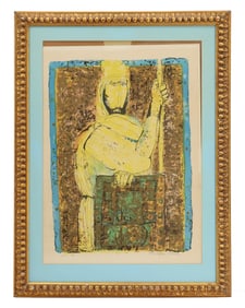 Shraga Weil (1918-2009) Israeli, Artist's Proof Lithograph