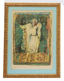 Shraga Weil (1918-2009) Israeli, Lithograph