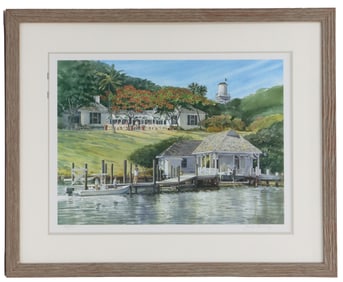 David Belling (Born 1934) American, Signed and Numbered Lithograph