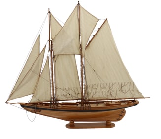 Scale Model of a Sail Boat