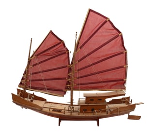 Scale Model of a Chinese Junk