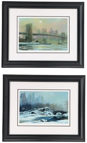 (2) Alexander Chen (Born 1952) Chinese/American, Seriolithographs