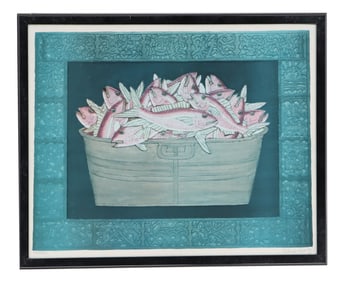 Mario Sanchez (1908-2005) Cuban/American, Lithograph