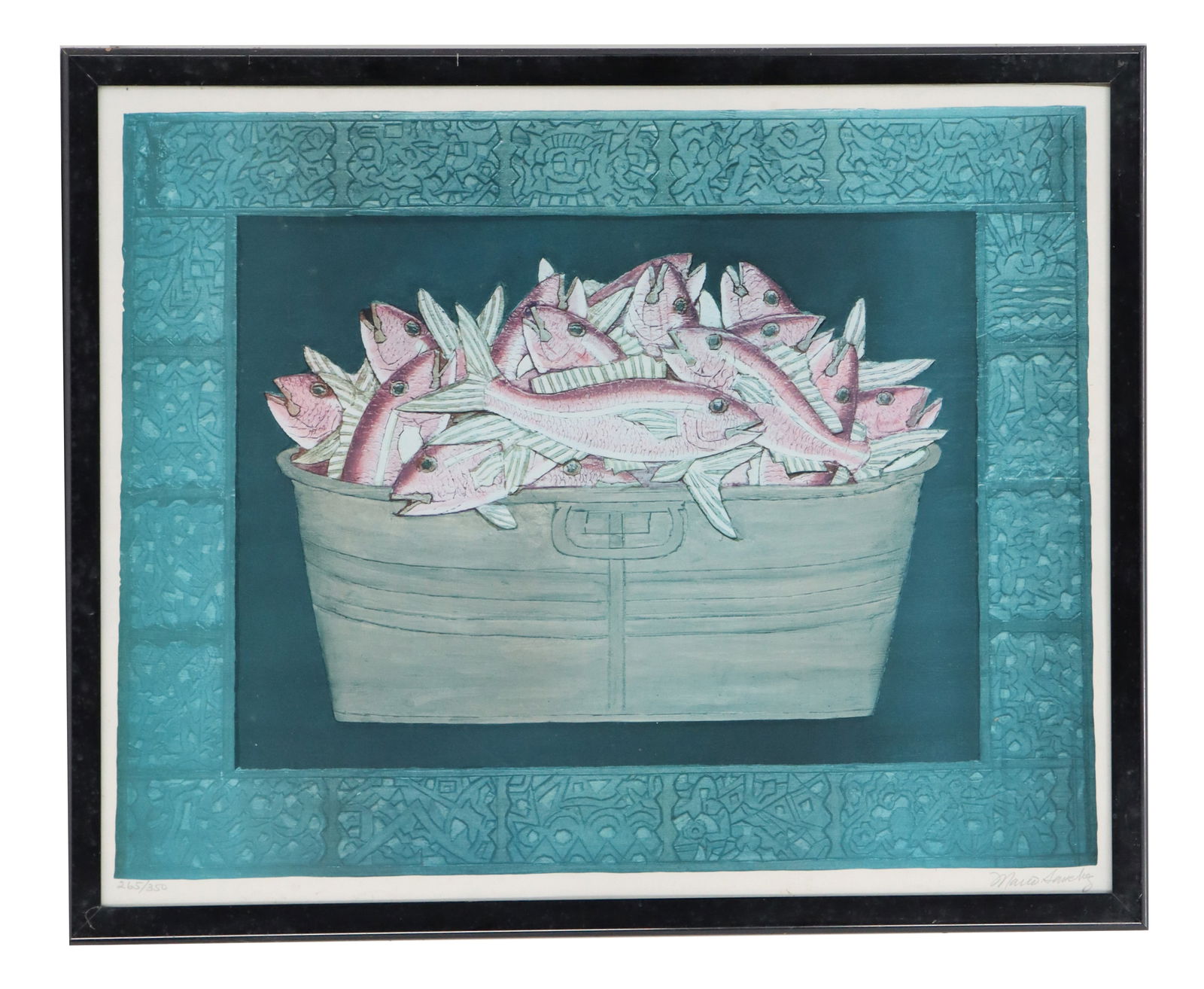 Mario Sanchez (1908-2005) Cuban/American, Lithograph (1 of 13)