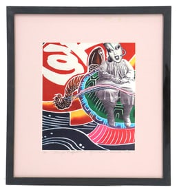 Miriam Cassell (20th/21st Century) American, Limited Edition Silkscreen