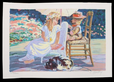 Corinne Hartley (1924-2020) American, Offset Lithograph