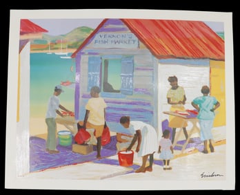 Shari Erickson (21st Century) American, Seriolithograph