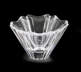 Orrefors Orion Crystal Vase with Original Box