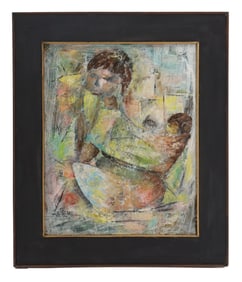 Jesus Oritz Tajonar (1919-1990) Oil on Canvas, Untitled