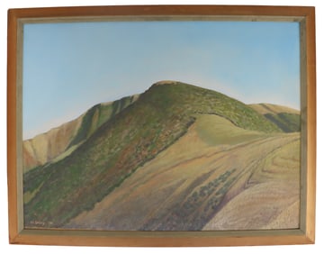 Michael Drury (Born 1945) American, Oil Painting of the California Hills
