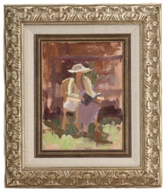 Marly Perkins Impressionist Oil on Canvas Painting