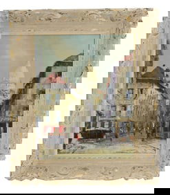 Andre Renault, 20th Century French, Oil on Canvas Painting