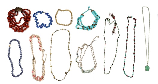 (11) Beaded Necklaces