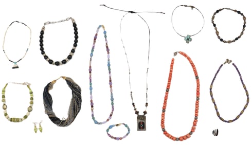 Collection of Costume Beaded Jewelry