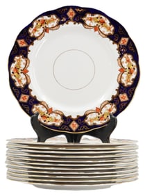 Set of (12) British Royal Albert Bone China Plates