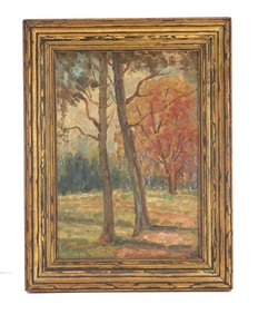 Boris B. Major (1876-1951) Russian/American, Oil on Board