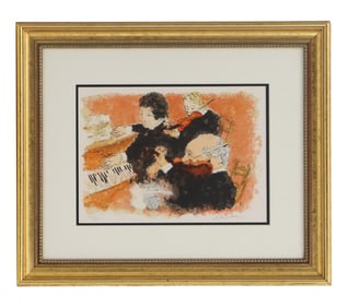 Urbain Huchet (1930-2014) French, Signed and Numbered Lithograph