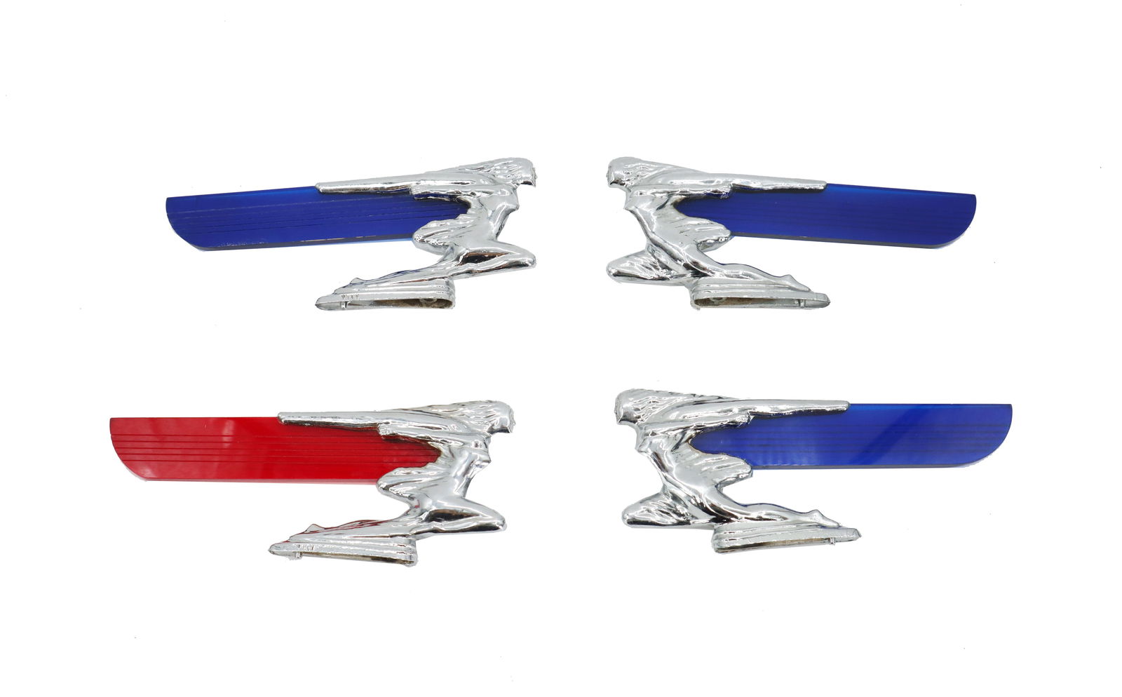 (4) Vintage Packard Goddess of Speed Art Deco Hood Ornaments (1 of 12)