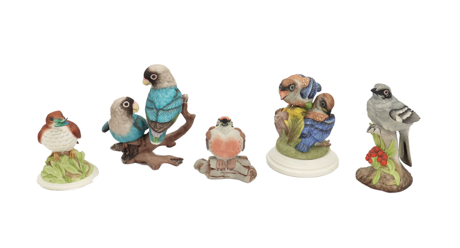 (5) American Boehm Porcelain Birds Figurines (1 of 17)