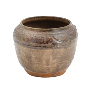 Signed Hand Thrown Earthenware Pot