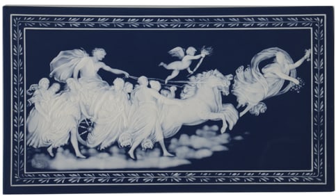 German Villeroy & Boch Porcelain Phanolith Plaque