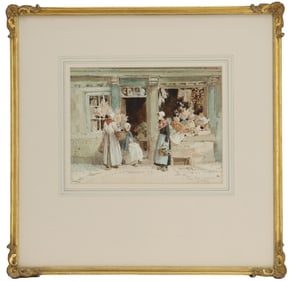 Percy Lancaster (1878-1950) British, Original Signed Watercolor