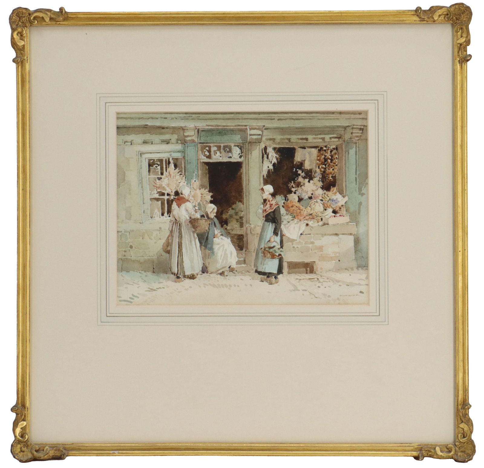 Percy Lancaster (1878-1950) British, Original Signed Watercolor (1 of 9)