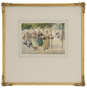 Percy Lancaster (1878-1950) British, Original Watercolor