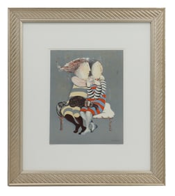 Graciela Rodo Boulanger (Born 1935) Bolivian/French, Framed Lithograph