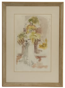 Viola Lange (1932-2016) American, Original Watercolor