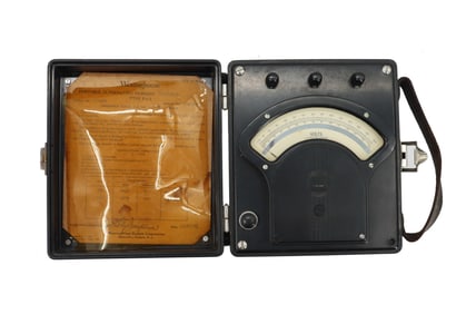 Vintage Westinghouse Portable Voltmeter