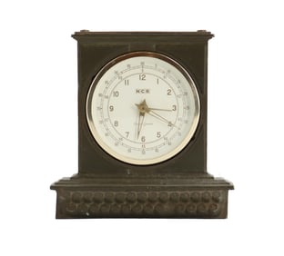 Seiko 2 Jewel Mantle Clock Commemorating First National Cash Register Tokyo 1962