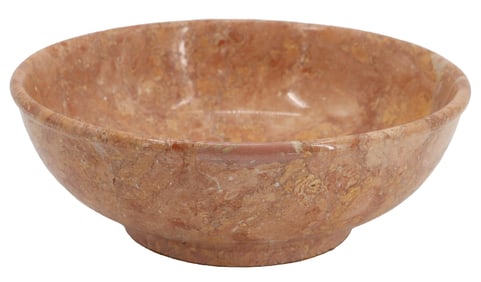 Teak Marble Bowl