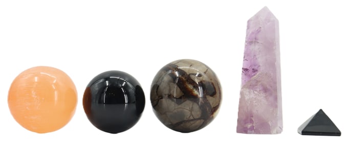 (5) Polished Stones