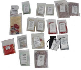 (18) Bags of Healing Rocks, Stones, and Crystals