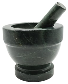 Vintage Marble Mortar and Pestle