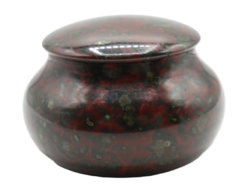 Polished Granite Lidded Treasure Box