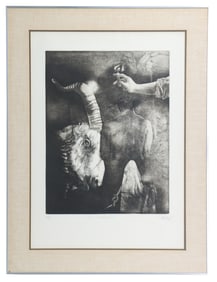 Juan Antonia Roda (1921-2003) Spanish/Colombian, Lithograph on Paper, "Los Castigos"