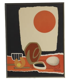 Antonio Guanse Brea (1926-2008) Spanish, Abstract Lithograph